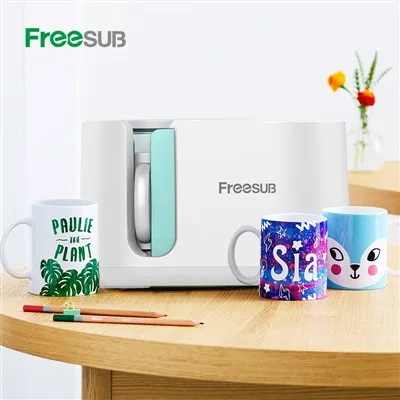 Freesub نیومیٹک پیالا ہیٹ پریس Sublimation مشین